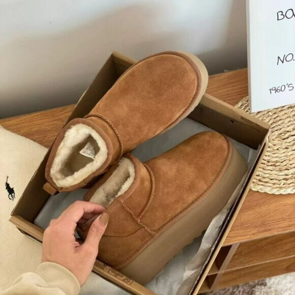 UGG Classic Ultra Mini Boots chestnut - Picture 5 of 7